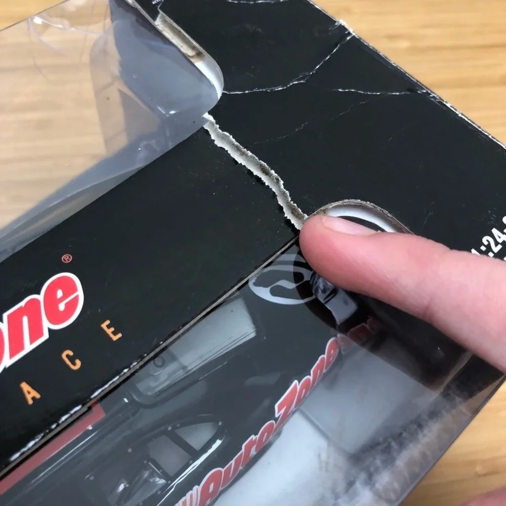 Action Performance Stock Car Adults Black AutoZone Kenny Wallace 22 Diecast 1:24